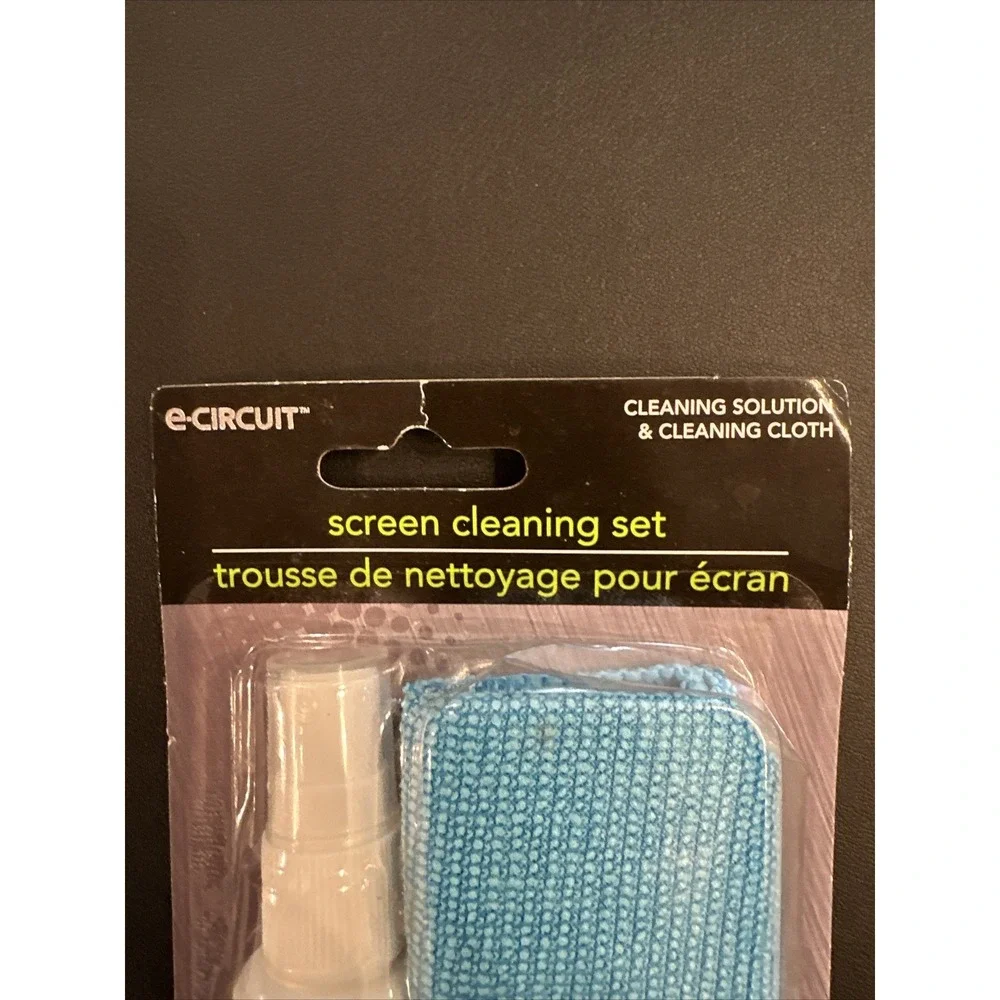 Screen cleaner spray & Cleaning Cloth (2pack) For mobile & Laptop